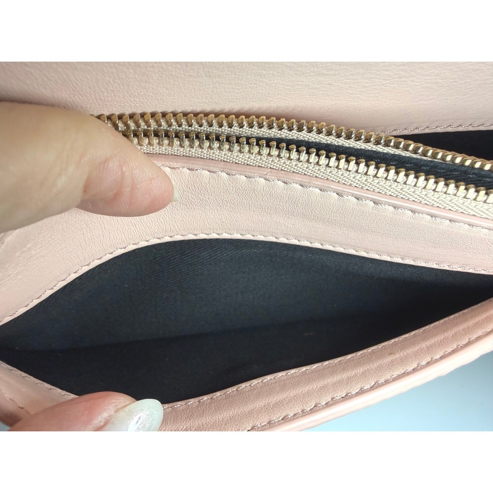 Versace Medusa Python Wallet On Chain Crossbody Bag Nude Peach WOC - Picture 13 of 16